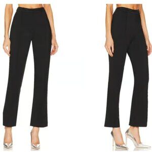 fleur du mal tailored crystal cutout pants heart